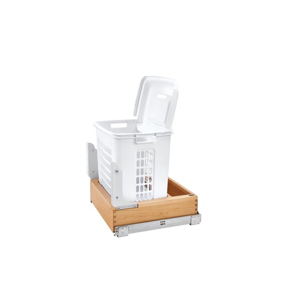 Rev-A-Shelf Maple Wood; Steel, Maple, 14.25 in W, 21 in H, 19.75 in D - 4WH-RM-15DM-1