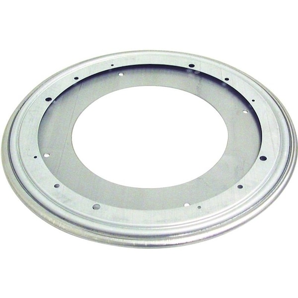 Shepherd Hardware Lazy Susan Turntable, 12 in Dia, Zinc - 9549