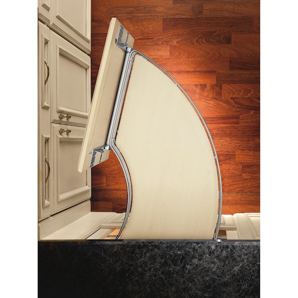 Rev-A-Shelf Steel, Light Brown, 35.75 in W, 20.8 in H, 35.75 in D, 18.63 in L, Light Brown - 582-18-RMP