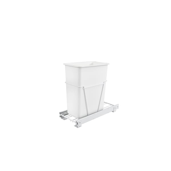 Rev-A-Shelf Steel, White, 9.65 in W, 19.41 in H, 22 in D, 22 in L, White - RV-9PB S