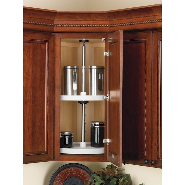 Rev-A-Shelf Polystyrene, White, 18 in W, 26 in H, 18 in D, 18 in L, White - 3072-18-11-52