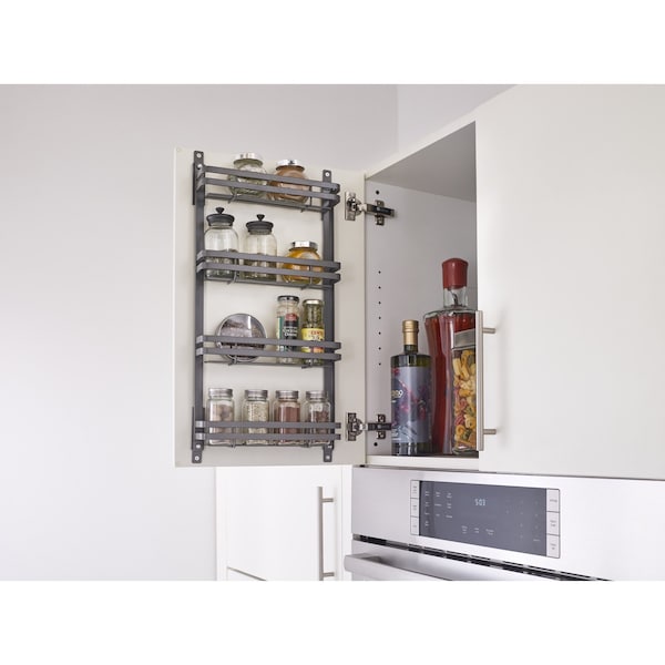 Rev-A-Shelf Steel, Orion Gray, 13.62 in W, 23.35 in H, 2.48 in D, 2.48 in L, Orion Gray - 5365-14-FOG