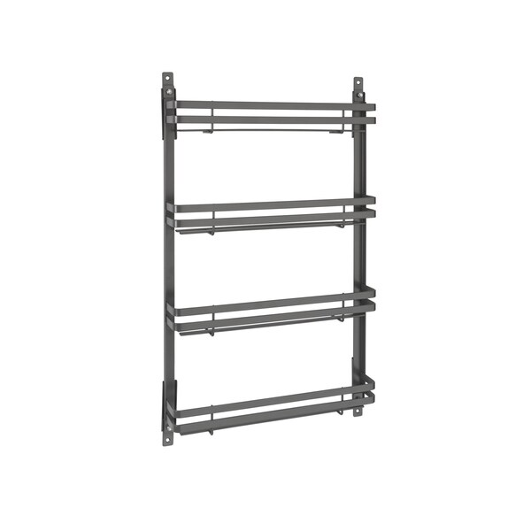Rev-A-Shelf Steel, Orion Gray, 13.62 in W, 23.35 in H, 2.48 in D, 2.48 in L, Orion Gray - 5365-14-FOG