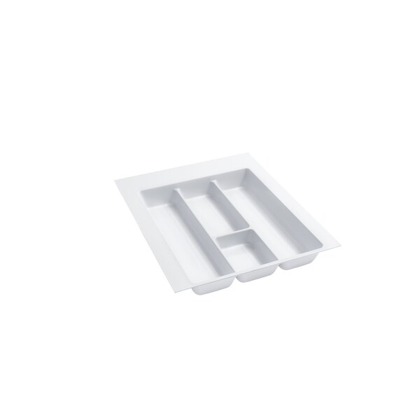 Rev-A-Shelf Polystyrene, White, 17.5 in W, 2.38 in H, 21.25 in D, 21.25 in L, White - UT-15W-52