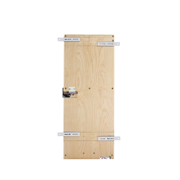 Rev-A-Shelf Maple Veneer, Light Brown, 6.25 in W, 25.6 in H, 21.75 in D, 21.75 in L, Light Brown - 449-BCSC-5C