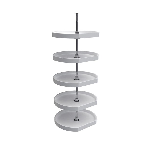 Rev-A-Shelf Polypropylene, White, 22 in W, 56 in H, 22 in D, 22 in L, White - 6265-22-11-52
