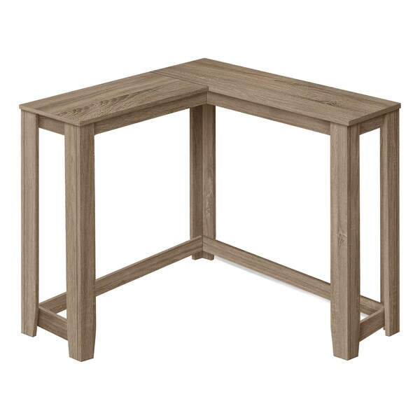 Monarch Specialties Accent Table, Console, Entryway, Narrow, Corner, Living Room, Bedroom, Brown Laminate, Contemporary - I 3659