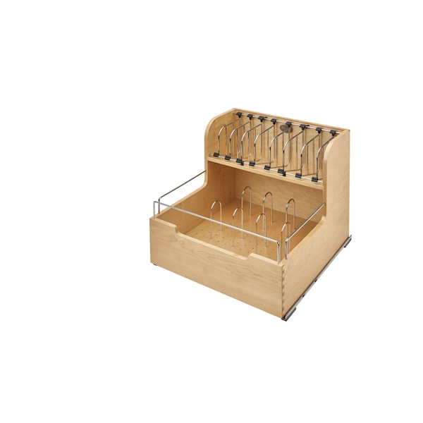 Rev-A-Shelf Maple Wood; Steel, Natural Maple, 20.5 in W, 18.88 in H, 21.25 in D - 4FSCO-24SC-1