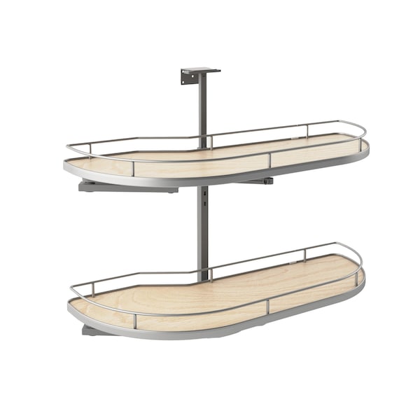 Rev-A-Shelf Melamine Faced Chipboard, Light Brown, 35.49 in W, 24.41 in H, 16.44 in L, Light Brown - 587-15-RMP