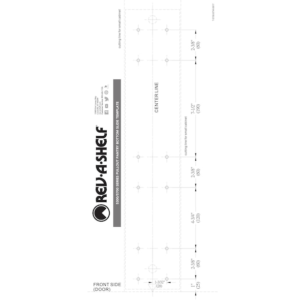 Rev-A-Shelf Steel, Silver, 15.59 in W, 73.63 in H, 21.72 in L, Silver - 5773-14-CR-1