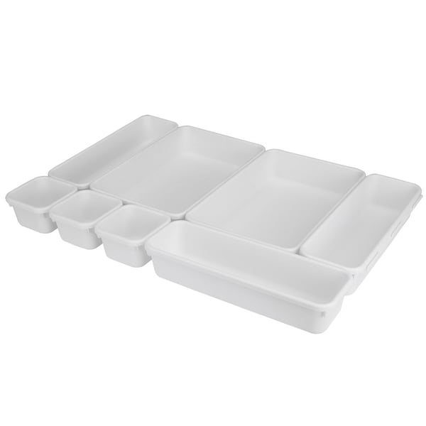 Hds Trading Polypropylene (PP), 7 in W, 4 in H, 10 in L - ZOR95993