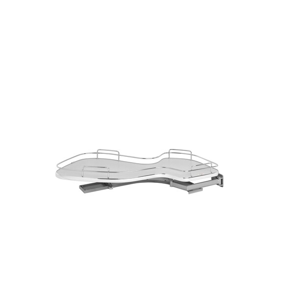 Rev-A-Shelf Steel, Gray, 33 in W, 6.5 in H, 21.88 in D, 21.88 in L, Gray - 5371-15-GR-R