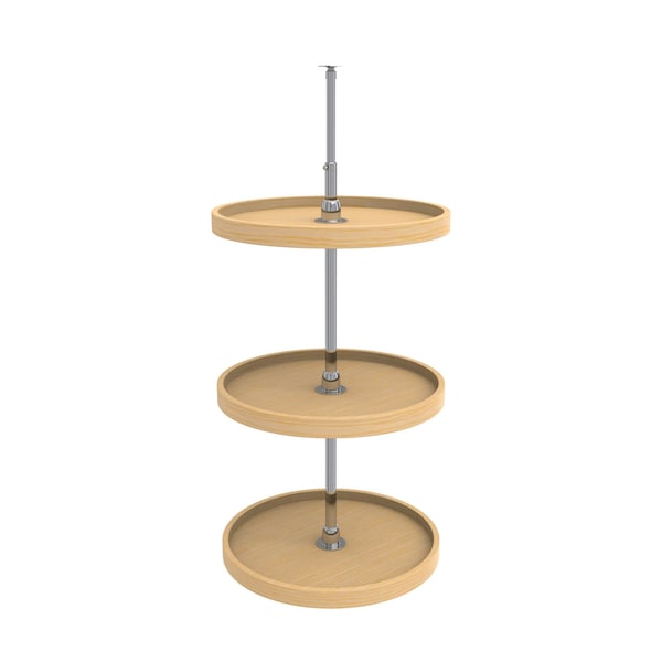 Rev-A-Shelf Maple Veneer, Light Brown, 20 in W, 38 in H, 20 in D, 20 in L, Light Brown - 4WLS073-20-536