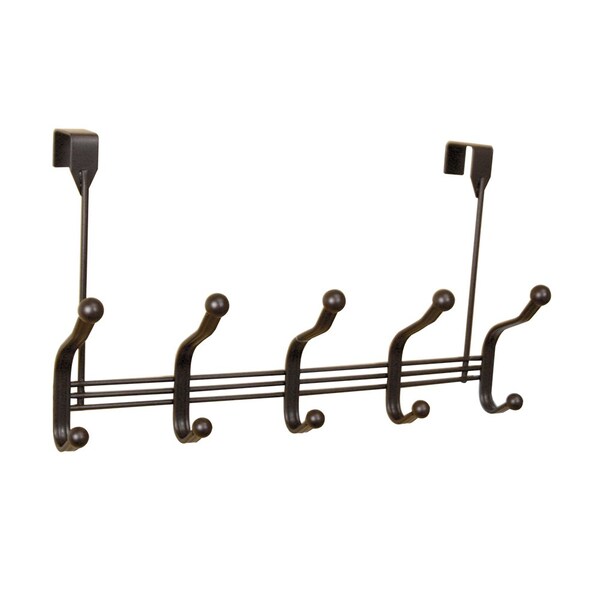 Home Basics Steel, Bronze, 4.9 in W, 9.25 in H, 15.25 in L - ZOR96198