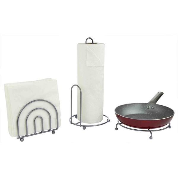 Hds Trading Steel, Silver, 7 in W, 13 in H, 7 in L - ZOR95922