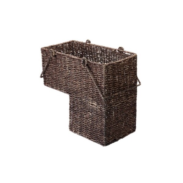 Hastings Home Storage Basket, Brown, 16 in L x 8 in W x 14 in H - 786076YPJ