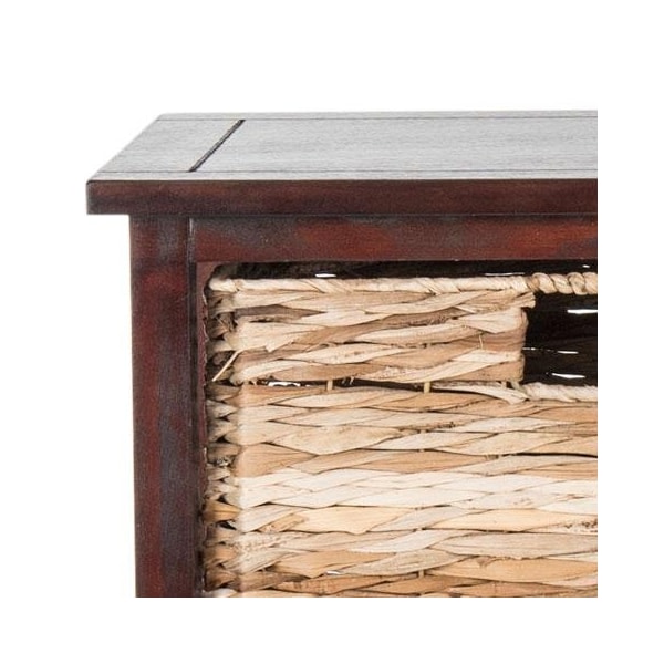 Safavieh Keenan 6 Basket Storage Chest- Cherry - 29.5 x 13.4 x 32.1 in. - AMH5740C