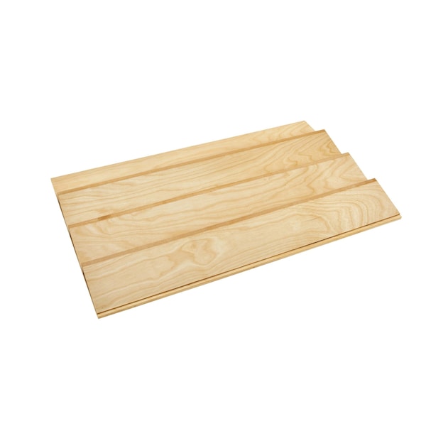Rev-A-Shelf Drawer Insert, Maple Wood, Natural Maple, 33.15 in W, 1.75 in H, 19.75 in D - 4SDI-36-1