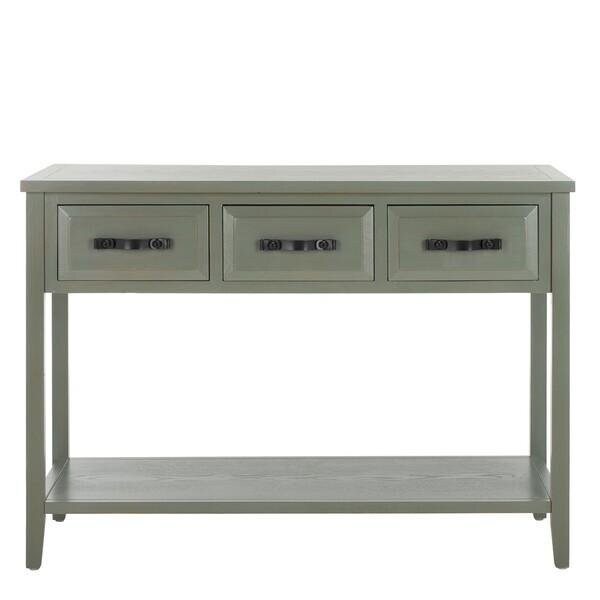 Safavieh Aiden Console Table- French Grey - 30 x 15 x 42.1 in. - AMH6502B