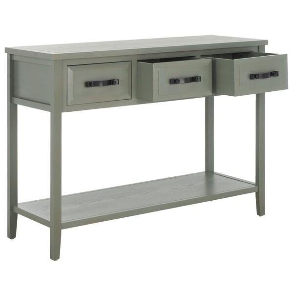 Safavieh Aiden Console Table- French Grey - 30 x 15 x 42.1 in. - AMH6502B
