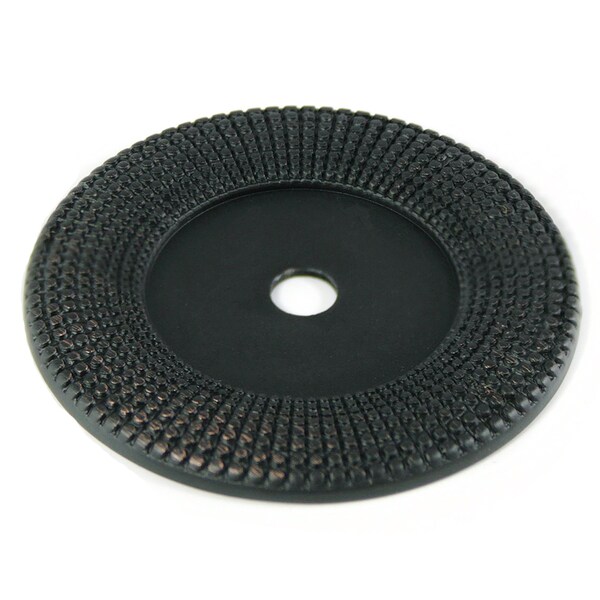 Mng 1 1/2" Vanilla Round Guerlain Backplate, Oil Rubbed Bronze - 16213