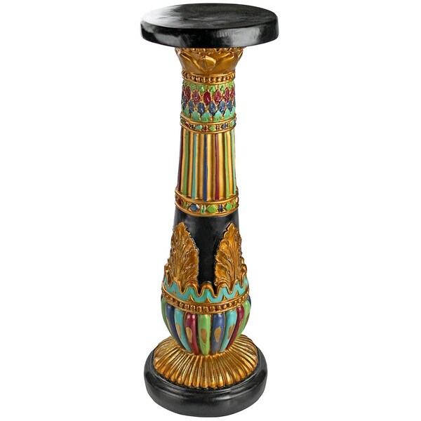 Design Toscano Regal Egyptian Luxor Sculptural Pedestal - AH20234