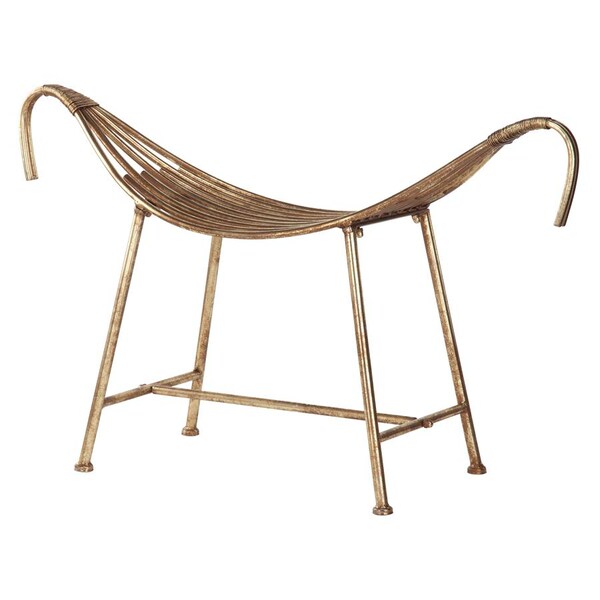 Design Toscano God of the Nile Egyptian-Style Metal Bench - FU86377