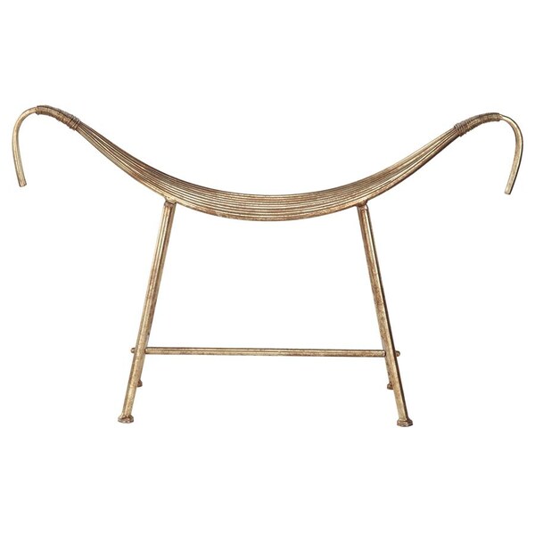Design Toscano God of the Nile Egyptian-Style Metal Bench - FU86377