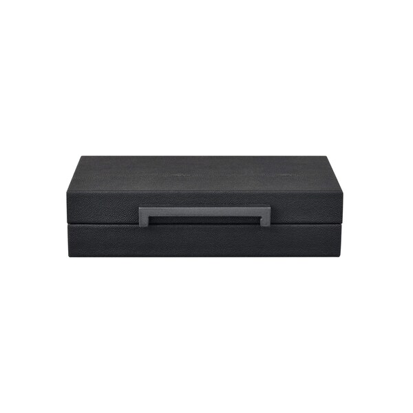 Elk Studio Grackle Box - Set of 2 Black - S0057-11216/S2