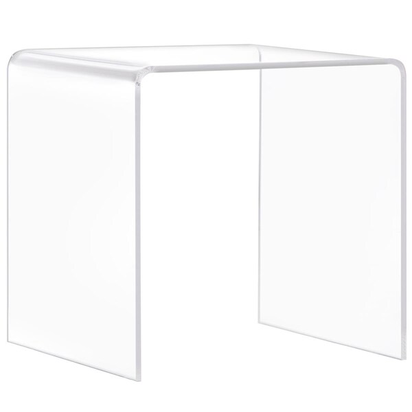 Progressive Furniture A La Carte Acrylic End/Bunching Table in Clear - A620-04