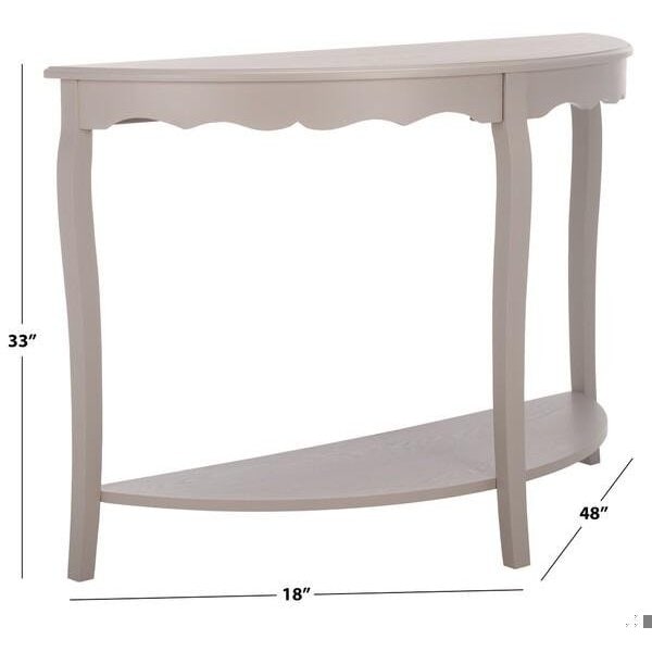 Safavieh Christina Console Table, Quartz Grey - 33 x 18 x 48 in. - AMH6610D