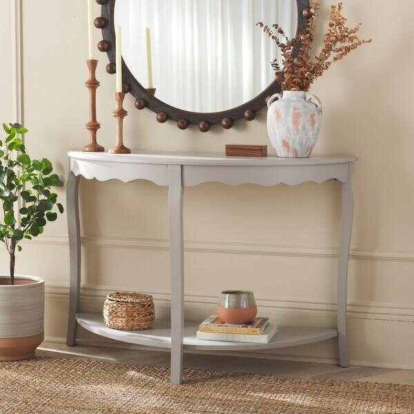 Safavieh Christina Console Table, Quartz Grey - 33 x 18 x 48 in. - AMH6610D