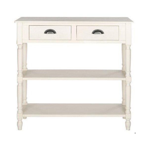 Safavieh Salem Console Table- White - 36 x 13 x 36 in. - AMH5732B