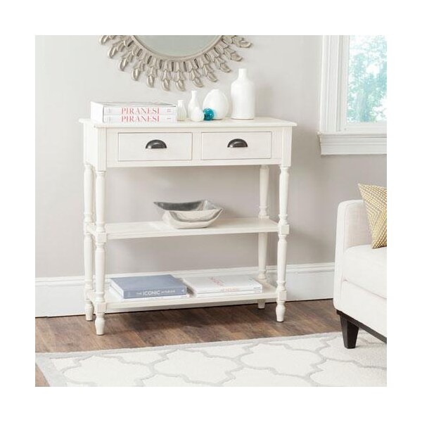 Safavieh Salem Console Table- White - 36 x 13 x 36 in. - AMH5732B