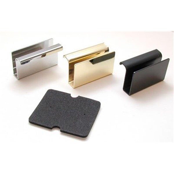 Patioplus 0.1875 in. Pro Pack Glass Door Handles - Brass - PA2584958
