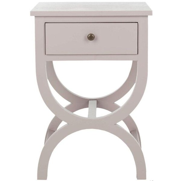 Safavieh Maxine Accent Table- Quartz Grey - 26.75 x 15 x 18 in. - AMH6608C