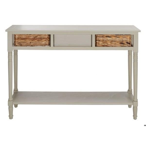 Safavieh Christa Console Table- Vintage Grey - 31.5 x 13.4 x 44.5 in. - AMH5737D