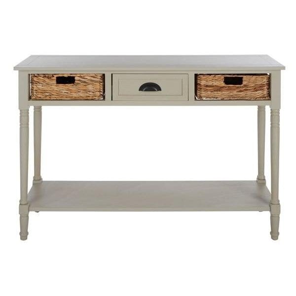 Safavieh Christa Console Table- Vintage Grey - 31.5 x 13.4 x 44.5 in. - AMH5737D