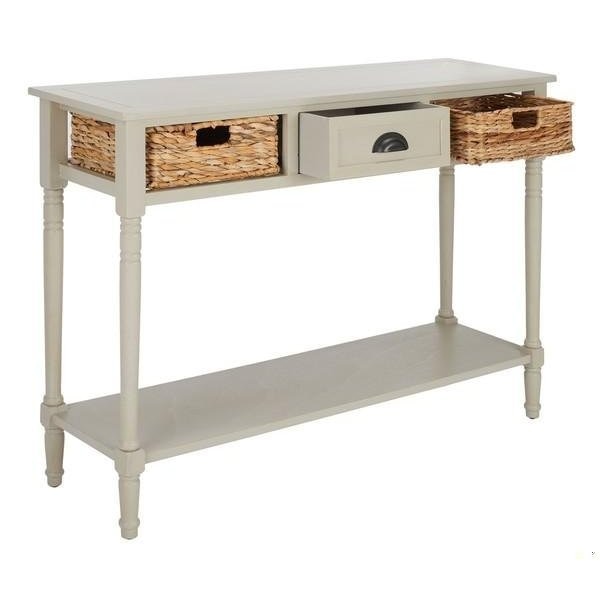 Safavieh Christa Console Table- Vintage Grey - 31.5 x 13.4 x 44.5 in. - AMH5737D