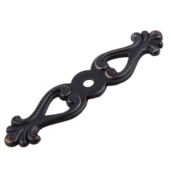 Gliderite Hardware 3-1/4 in. Oil Rubbed Bronze Cabinet Backplate - 1045-ORB, 25PK - 1045-ORB-25