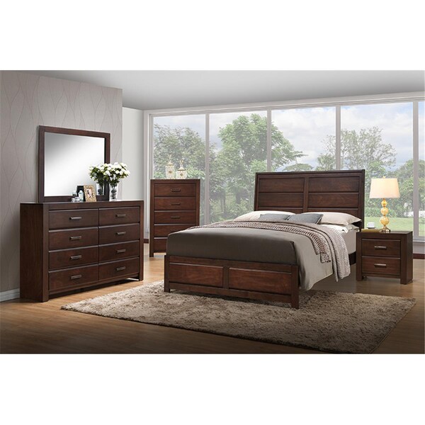 Kb 24 X 24 X 16 In. Wood Night Stand - Walnut - B2187-N