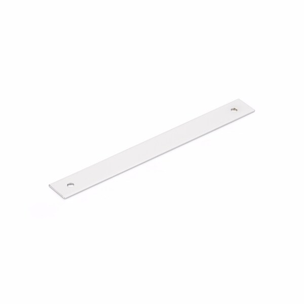 Schaub 6in Center to Center Pub House Backplate for Pull Polished Chrome Finish - 5106B-26
