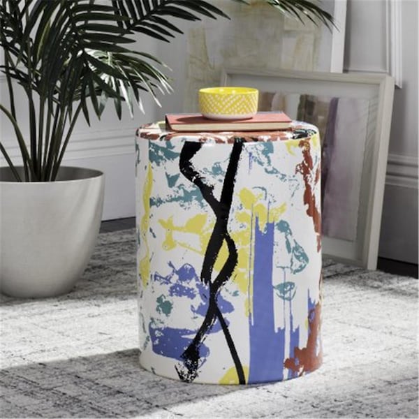 Safavieh Alair Garden Stool, Multicolor - ACS4563A