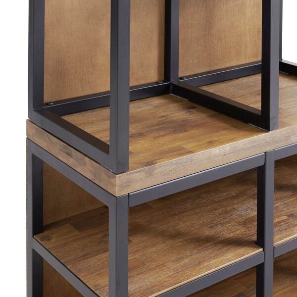 Alaterre Furniture Lloyd 60"H Hall Tree with Bench - ANLO3033