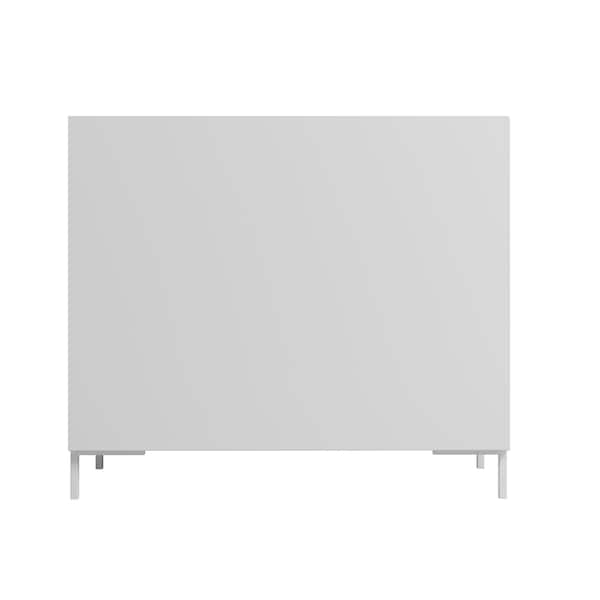 Manhattan Comfort Bogardus Accent Cabinet in White - AC-318AMC86