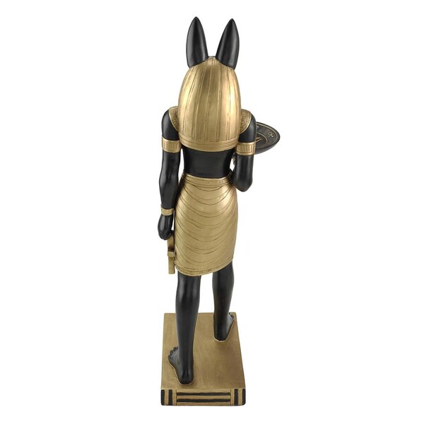 Design Toscano Anubis, Servant of the Pharaohs Pedestal Table - EU32518