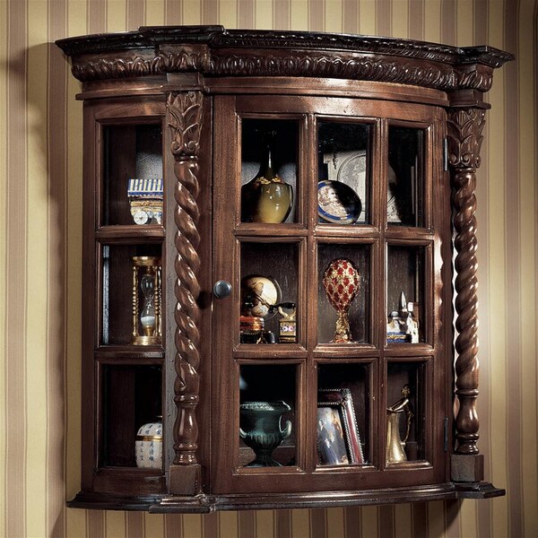 Design Toscano Cardington Square Manor Curio Cabinet - AF2119