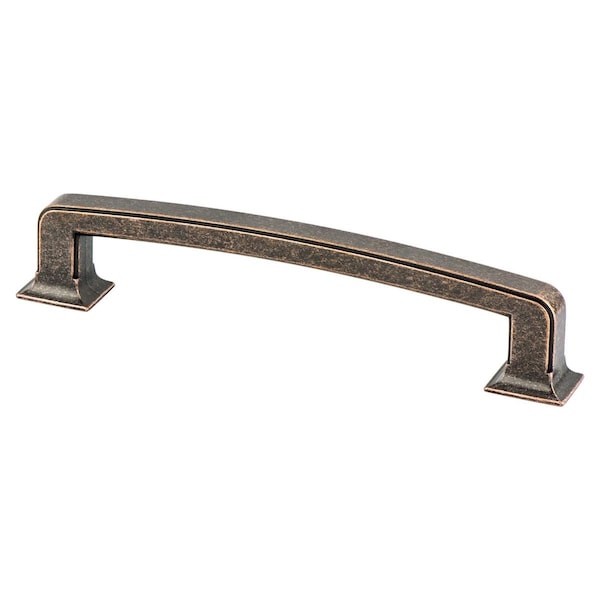 Berenson 160 mm CC Hearthstone Pull with Weathered Verona Bronze - 2047-1WVB-P