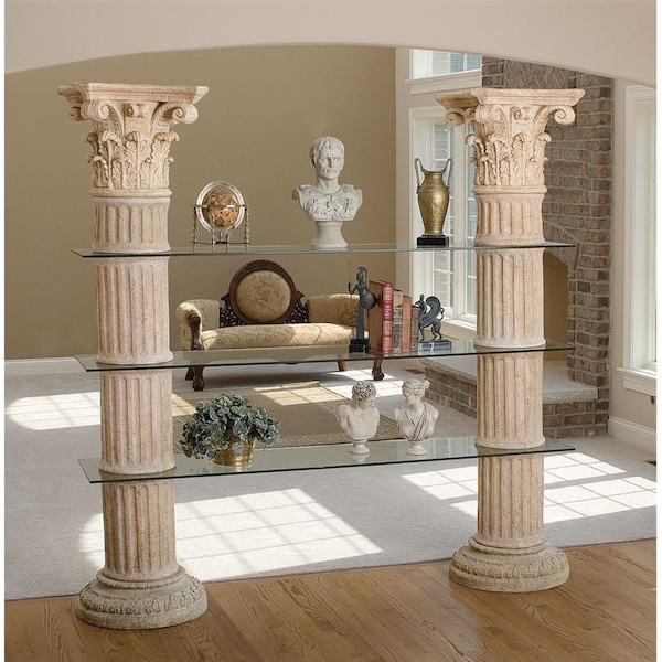 Design Toscano Columns of Corinth Shelves - NE68471