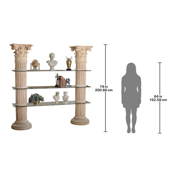 Design Toscano Columns of Corinth Shelves - NE68471